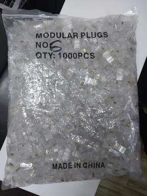 1000pcs Rj45 Connectors Modular 8 Pin Network Cable Plugs