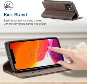 QLTYPRI Case for iPhone 12 iPhone 12 Pro, Vintage PU Leather