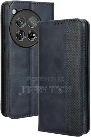 Wallet Case for Oneplus 12, Unique Weave Texture Sidebar | O