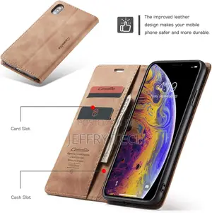QLTYPRI iPhone X Case iPhone Xs Case Vintage PU Leather Wall