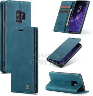 UEEBAI Wallet Case for Samsung Galaxy S9 Plus, Premium PU Le