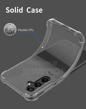 Samsung Galaxy S24 Plus Case, Soft TPU Shock Absorption Flex