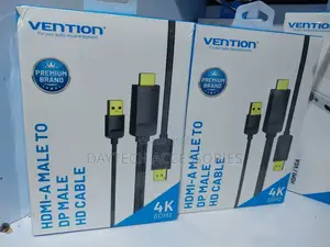 Vention 60hz Usb-a and Hdmi-a Male to Dp Displayport Male