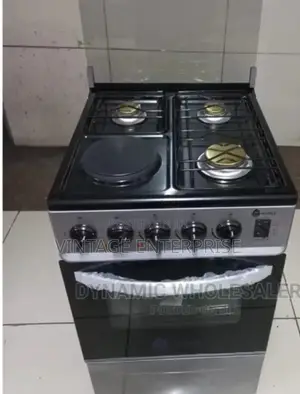 Free Standing 3 Gas Burner +1 Electric Cooker With Oven