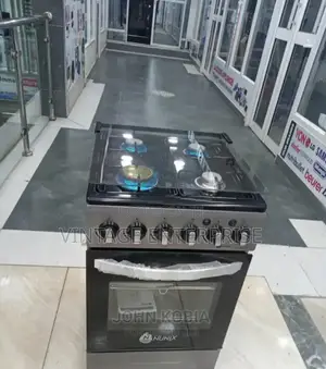 Nunix 50 * 55cm Cooker, 4 Gas Burners, Gas Oven