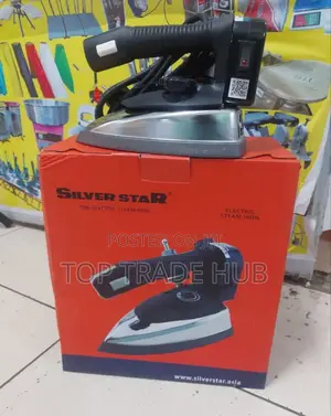 Commercial Silver Star Electric Stream Iron Box