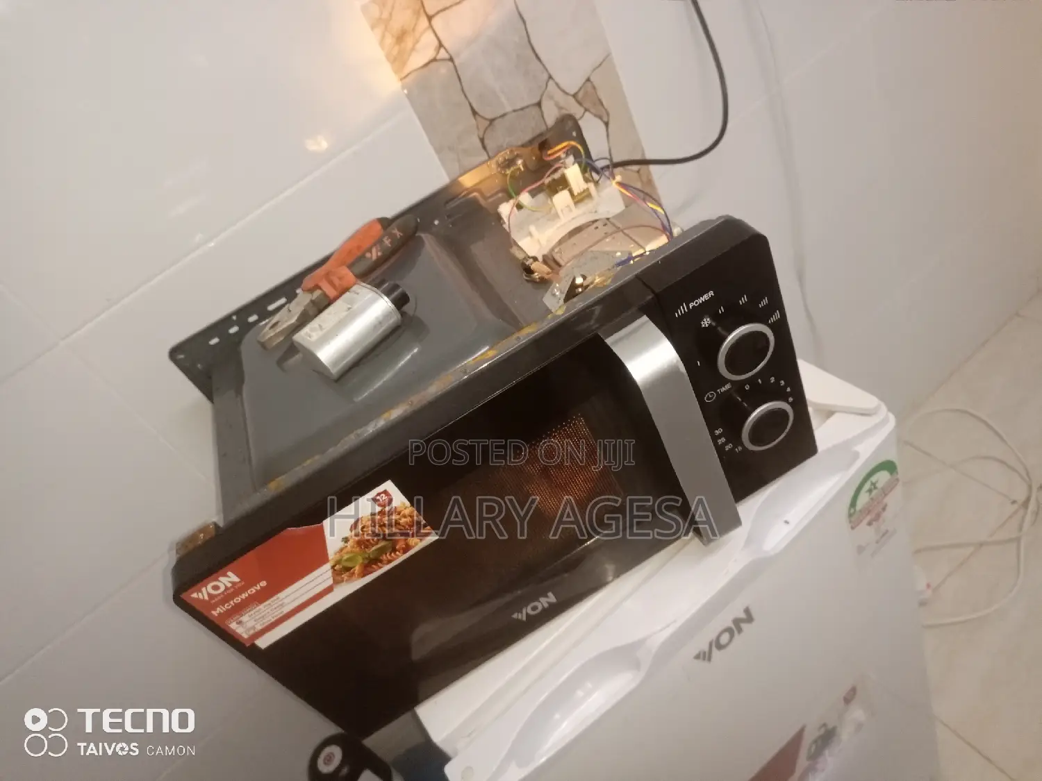 Microwave Capacitor Replacement