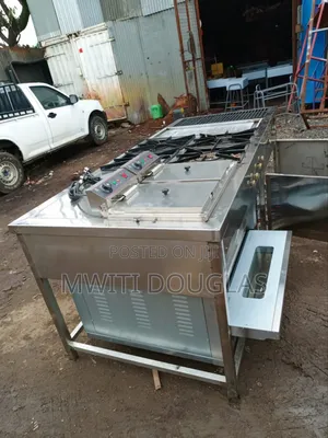 Four Burner Combined Unit