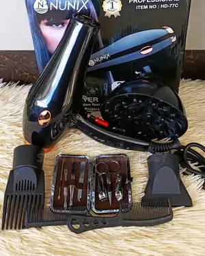 Blow Dryer Nunix Heavy Duty Professional Dryer HD_77C