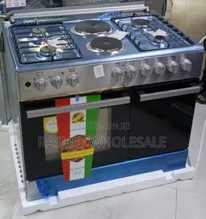 Von Cooker 4 Gas Burner 2 Eletric.
