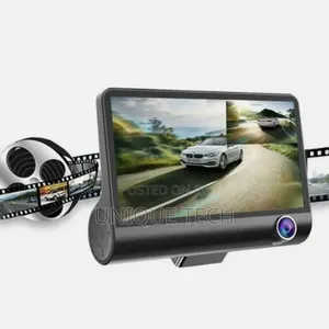 3 in 1 Dash Camera, Rear View Mirror Back Up Camera