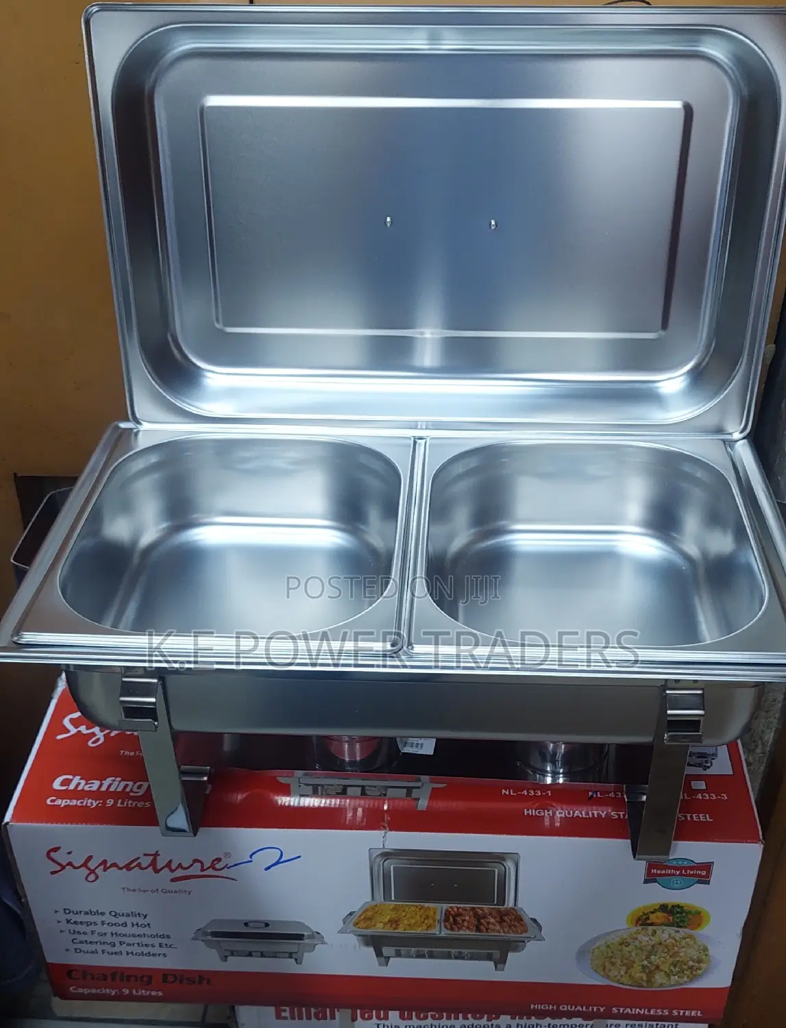Signature Dual Chafing Dishes