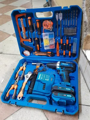 Powerful Makita Cordless Drill Set 36v 2 Battery