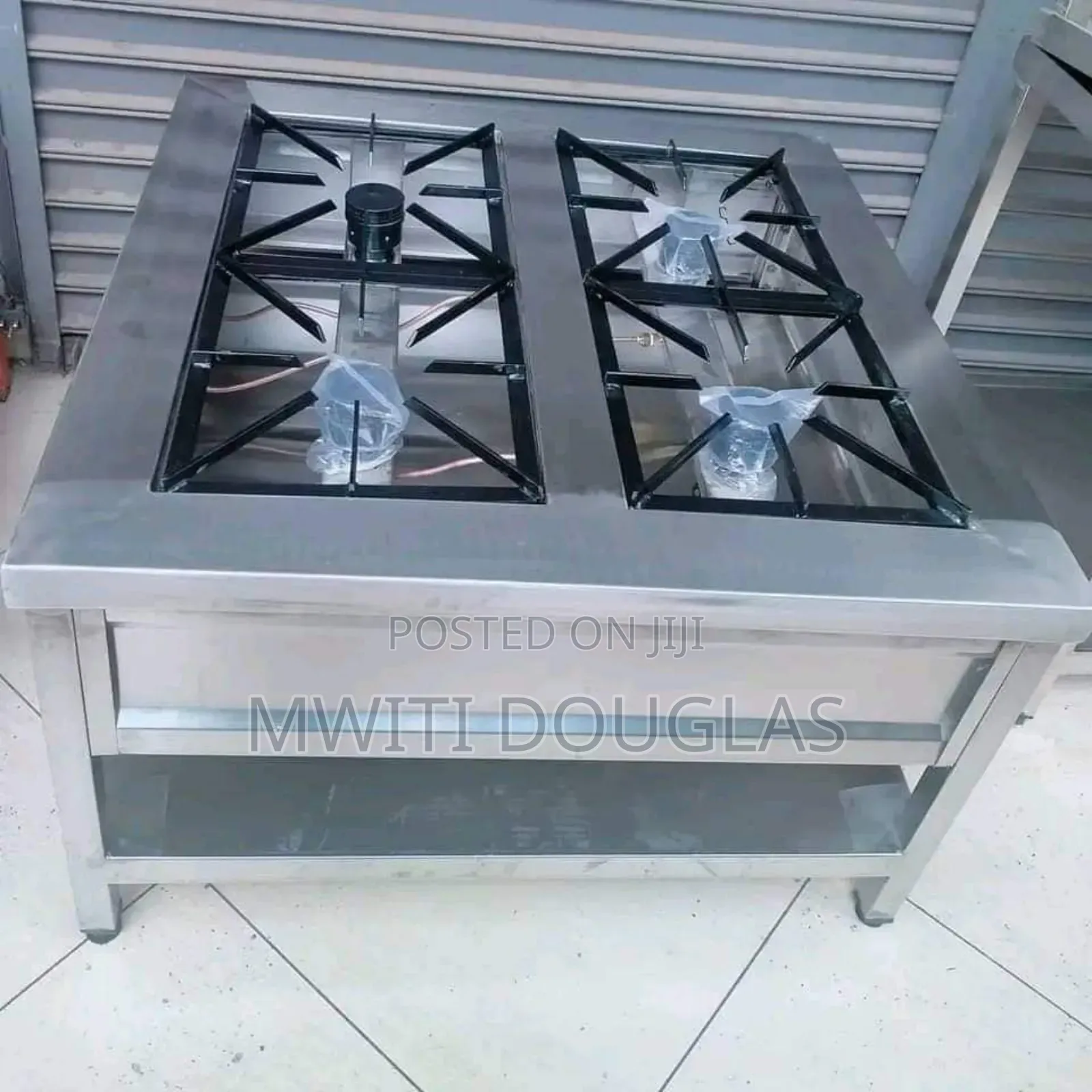 Stainless Steel Four Burner