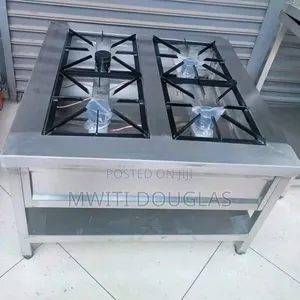 Stainless Steel Four Burner