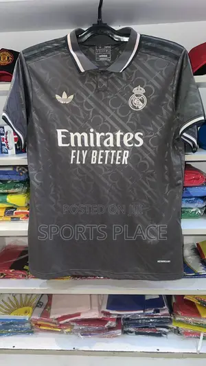New Real Madrid Away Black Jersey 2024-25