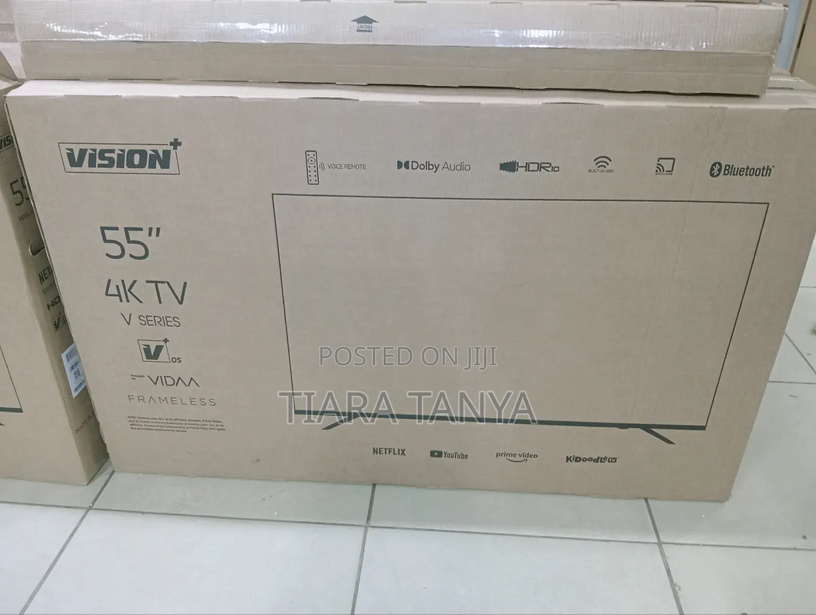 Vision 55" Smart Vidaa Frameless Tv
