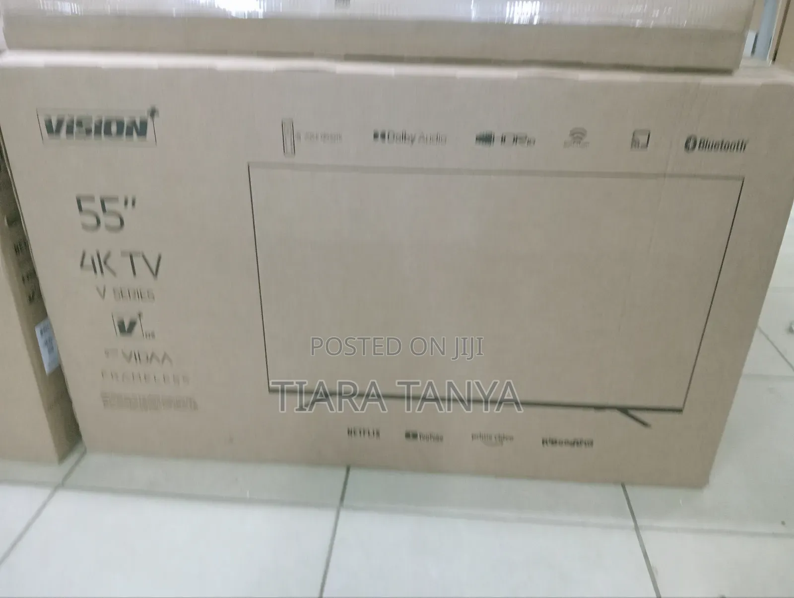 Vision 55" Smart Vidaa Frameless Tv