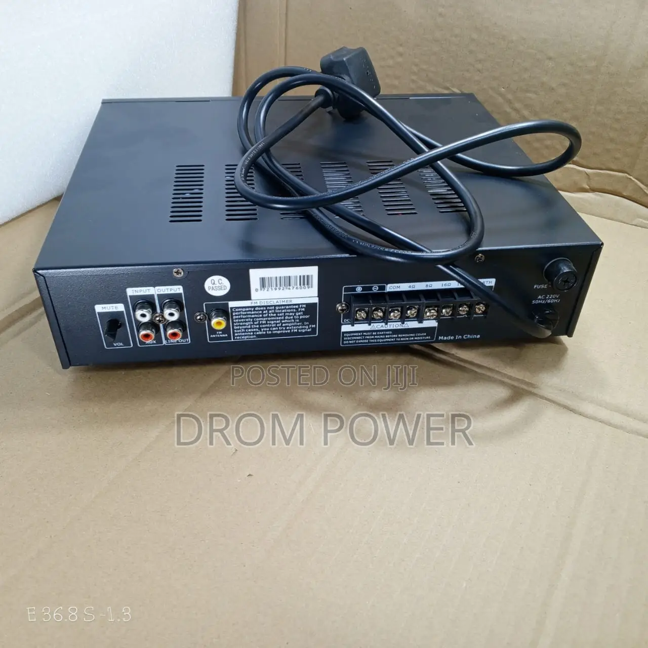 Pad - 80 Amplifier