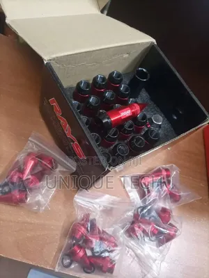 Red Car Wheel Nuts for Suzuki,Nissan, Subaru 12×1.25