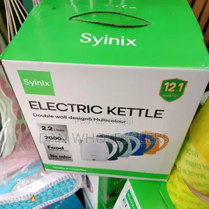 Syinix Cordless Electric Kettle, 1.8 Litres