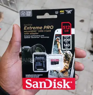 Sandisk Extreme Pro Microsdxc Uhs-I Card 512gb