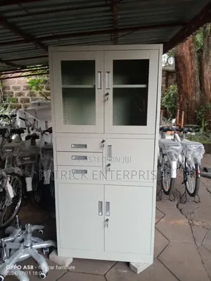 Imported Metallic Filling Cabinet With Doors and Safe