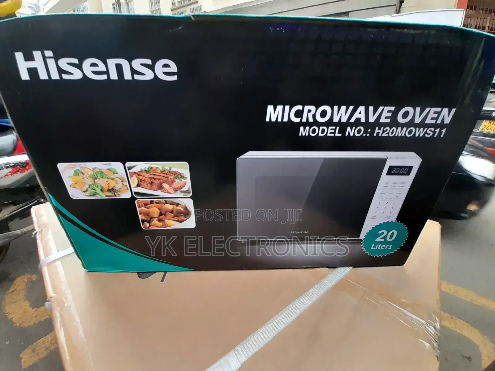 Hisense 20l Digital Microwave Oven H20momws11 (White)