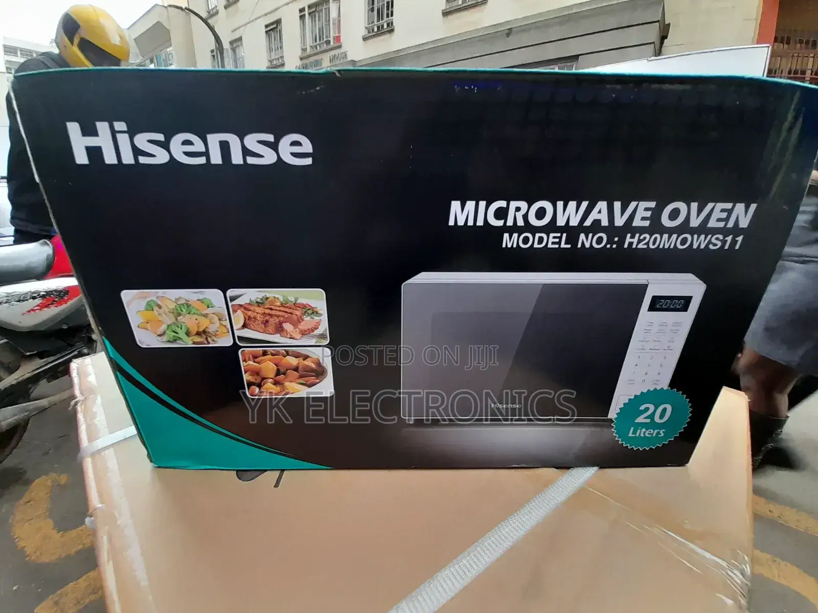 Hisense 20l Digital Microwave Oven H20momws11 (White)