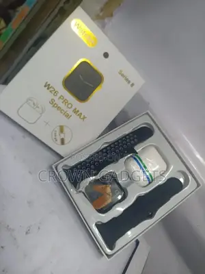 W26 Smartwatch With Active Heart Rate Monitor
