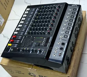 Max PMX 808DU Professional Bluetooth Powered Mixer 8 Channel