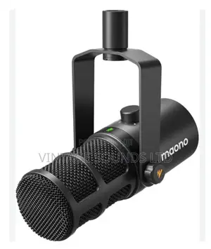 MAONO XLR/USB Dynamic Microphone, RGB Podcast Mic
