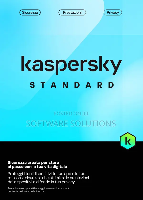 Kaspersky Standard 1,3 and 5 User