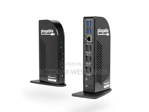 Plugable Usb C Docking Station Triple Monitor 100w Wn/Mac