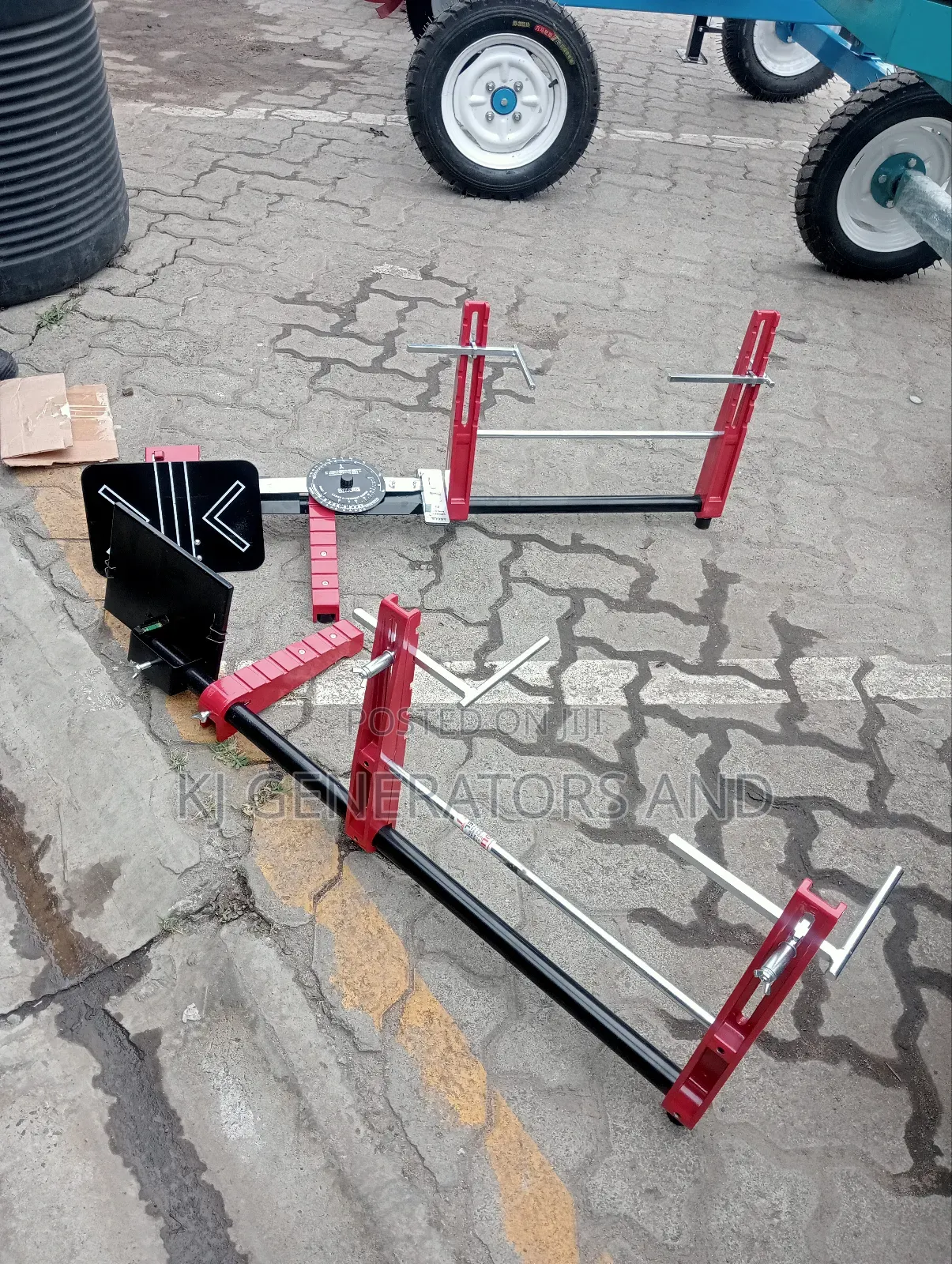 Optic (Laser) Wheel Alignment