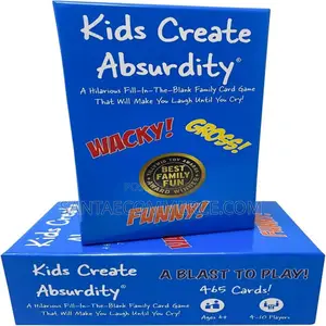 Kids Create Absurdity Hilarious Card Game