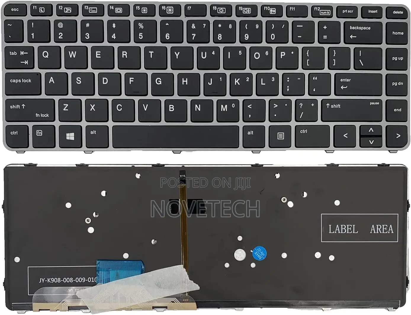 Laptop Backlit Keyboard for HP Folio 1040 G3