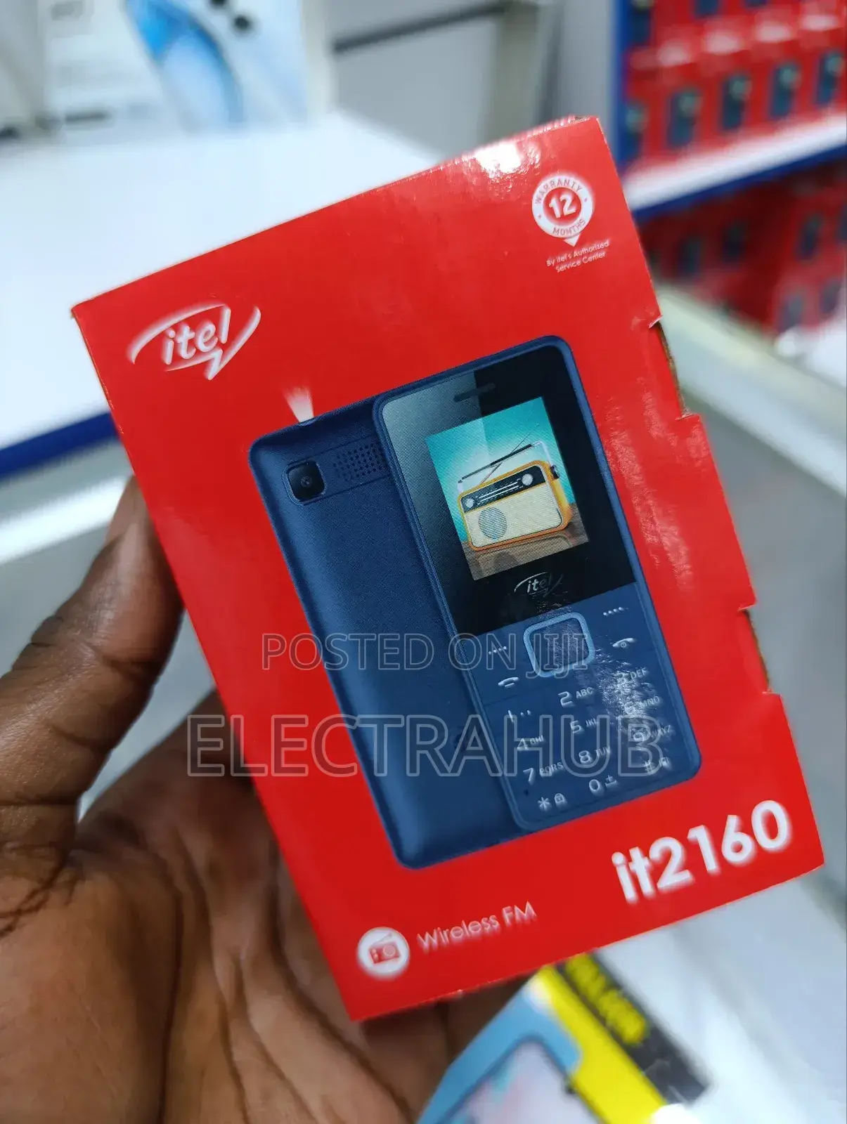 New Itel it2160 Black