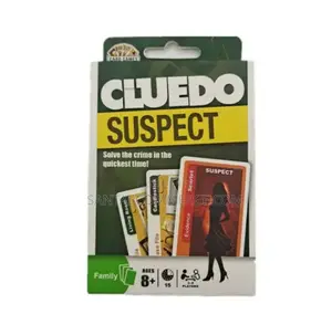 Cluedo Suspect Card Game