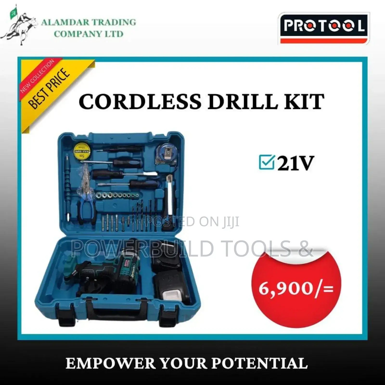 Cordless Drill Kit Pro Tool