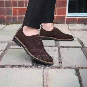 Oxford Suede Official Shoes>Men Official Shoes