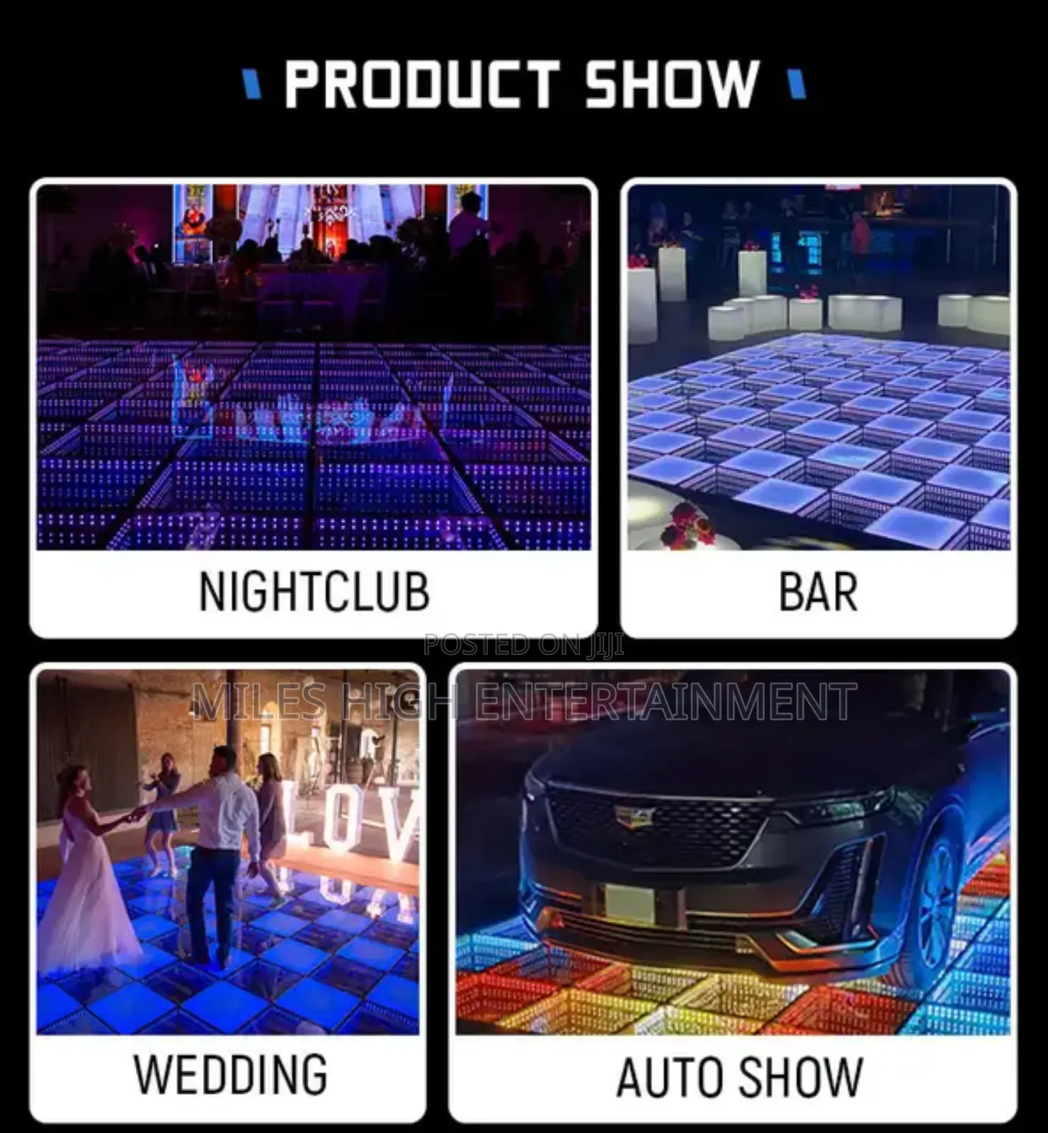 Light Up Stage Dance Floor