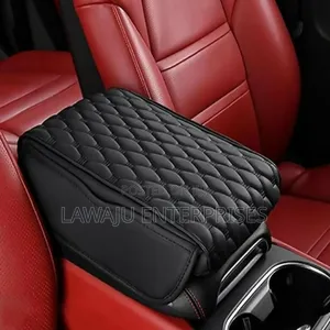 Black Universal Car Armrest Pad