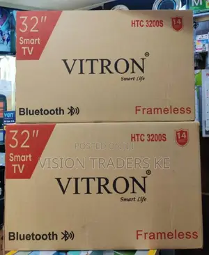Vitron 32 Smart Android Frameless Tv With Bluetooth