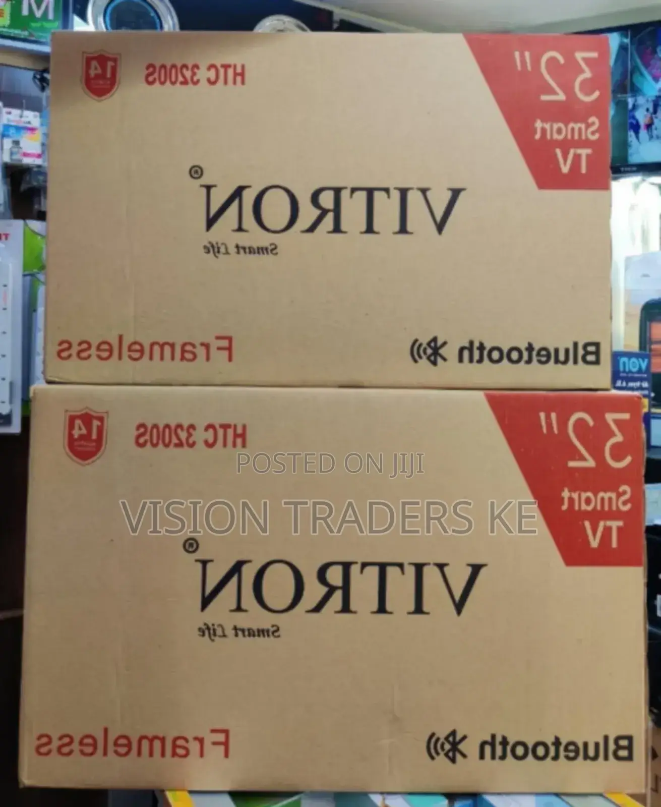 Vitron 32 Smart Android Frameless Tv With Bluetooth