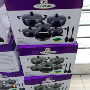 TC 14pcs Non-Stick Cooking Pot Sufuria Set/Cookware Set
