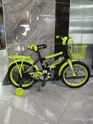 Luminous Green Size 16 Girls Sports Bike Available