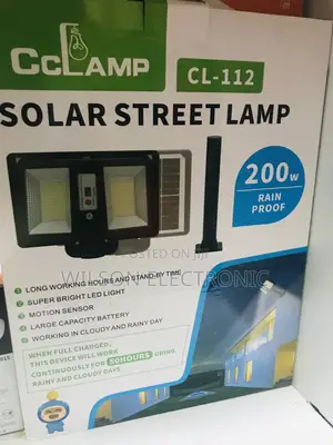 Motion Sensor Solar Street Lights. 200w