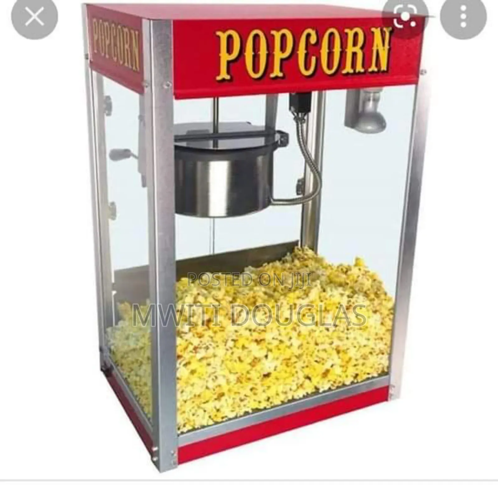 First Class Popcorn Machine