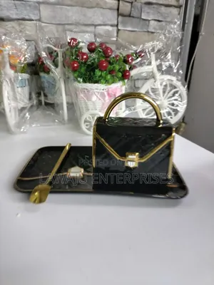 Black Luxurious Bag Shape Coffee Cup Kit